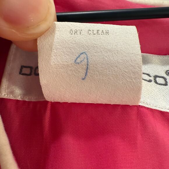 Vintage Donna Ricco Dress Size 6 Pink - Picture 7 of 16